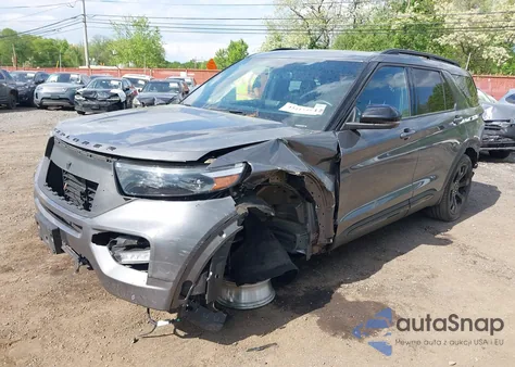 2022 Ford Explorer St from USA, damaged, VIN 1FM5K8GC8NGA88787